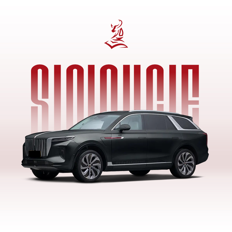 Hongqi E-HS9 2022 : SUV électrique d'occasion avec autonomie de 690 km